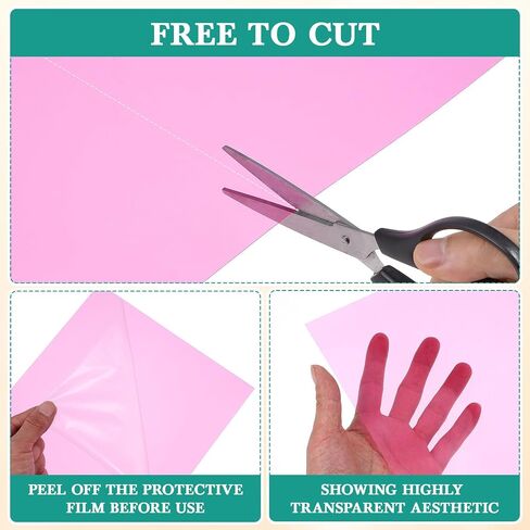 19pcs PVC Light Diffuser Sheets for LED Ceiling Spotlight Color Correction in Saudi Arabia