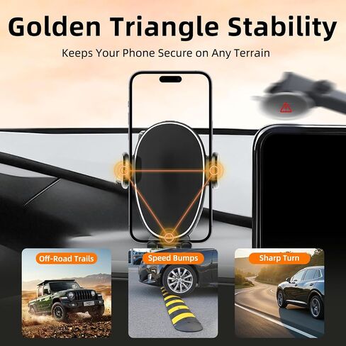 Car Phone Holder for Ford Explorer (2020-2023 2024),Dashboard Phone Mount,360 Phone Holder Rotating,Hands Free Mobile Holder,Car Mount for iPhone,Samsung & Android,2022 Explorer Interior Accessories in Saudi Arabia