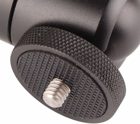 Aluminum Alloy Camera Tripod Ball Head 360 Degree Rotating Panoramic Tripod Mount Ball Head with 1/4inch Thread Hot Shoe for DSLR Camera in Saudi Arabia