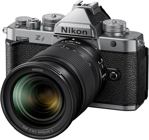 Nikon Zf Mirrorless Camera with 24-70mm f/4 Lens (Silver) Bundle in Saudi Arabia