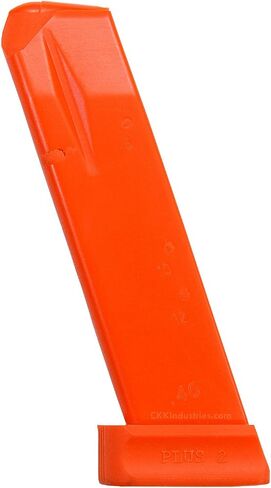 American Safety Molds - Non-Functional Solid Polymer Magazines - Blaze Orange - Made in U.S.A - Magazine Holster Molding Prop in Saudi Arabia