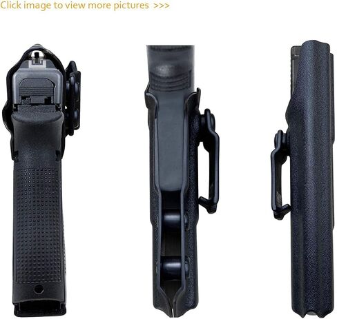 IWB Kydex Holster Custom Fit: Glock17 (Gen 1-5) & Glock 22 / Glock 31 (Gen 3-4)- Inside Waistband Concealed Carry - Adj. Cant Retention - Cover Mag-Buttom - Widened Entrance - No Wear, No Jitter in Saudi Arabia