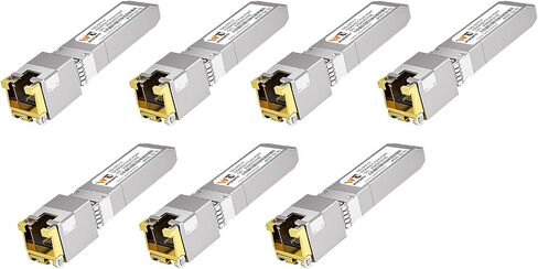 80 Meter 10G SFP to RJ45 Module 7 Pack, Copper 10GBase-T SFP+ Transceiver in Saudi Arabia