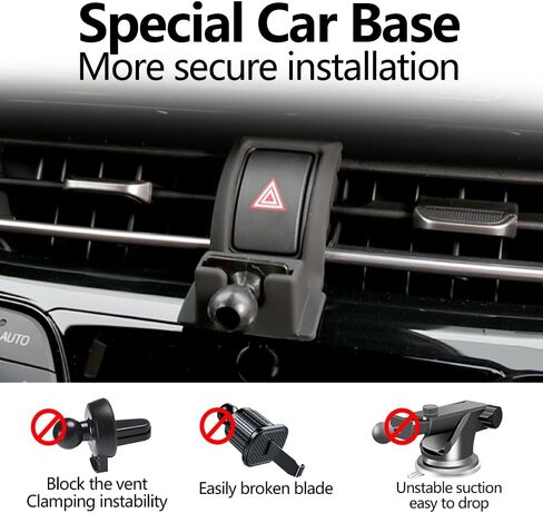 Car Magnetic Phone Mount for Toyota C-HR CHR 2018 2019 2020 2021 2022 Auto Interior Accessories Best Cellphone Holder Mobile Cradle Cell Phones Navigation Charging Screen Magnet Stand Accessory in Saudi Arabia