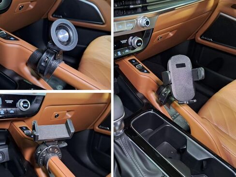 Phone Mount Compatible with Kia Telluride - 2027 | Compatible with Magsafe, Wireless Charging, Magnetic and clamp on in Saudi Arabia