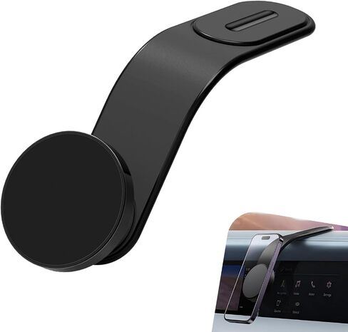 Car Dashboard Phone Holder, 360-degree Rotation Bendable Bracket, Strong Adsorption Anti-shock Navigation Mount, Device Fixed Accessory, for Car Dashboard & Center Console (Black) in Saudi Arabia