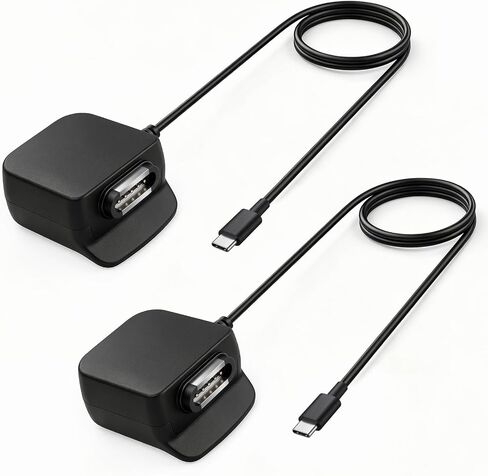 Magnetic Tyce-C Charging Cable, Replacement Charger Cord Compatible with Halo Collar 4 5, Dog GPS Fence Collar in Saudi Arabia