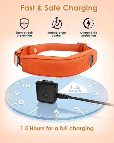 Magnetic Tyce-C Charging Cable, Replacement Charger Cord Compatible with Halo Collar 4 5, Dog GPS Fence Collar in Saudi Arabia