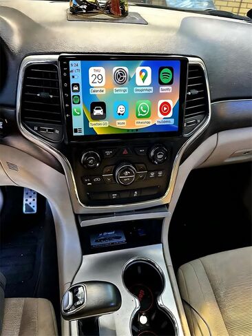 Android 13 Car Stereo Radio for 2014-2022 Jeep Grand Cherokee, 10-inch Touchscreen with Wireless CarPlay Android Auto GPS Navigation Bluetooth WiFi FM Radio, AHD Backup Camera, 2+32GB in Saudi Arabia