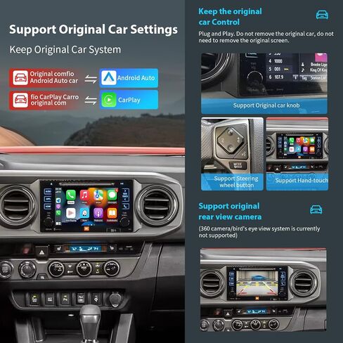 Wireless Carplay/Android Auto Kit for Toyota with Entune 2.0&Touch 2 System in Saudi Arabia
