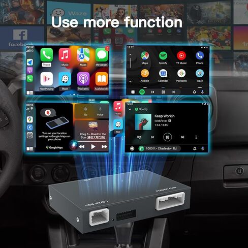 Wireless Carplay/Android Auto Kit for Toyota with Entune 2.0&Touch 2 System in Saudi Arabia