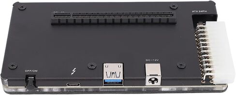 EGPU Enclosure for 3/4, USB4.0 ATX 24Pin PCIe 16X Slot, External GPU Dock with 1m Cable in Saudi Arabia