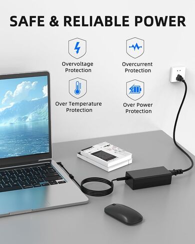 شاحن كمبيوتر محمول 65 وات 45 وات متوافق مع HP هو 13252، Pavilion Spectre Envy X360 11 13 15 Chromrbook 11 14 x360 Zbook Elitebook Stream 11 13 14 710412-001 741727-001 719309-001 709985-002 سلك طاقة تيار متردد in Kuwait
