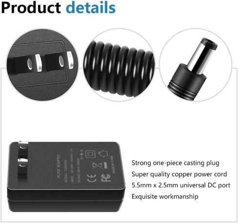 SHNITPWR 24V Power Supply 3A AC/DC Adapter 100V~240V AC to DC 24 Volt 3Amp in Saudi Arabia
