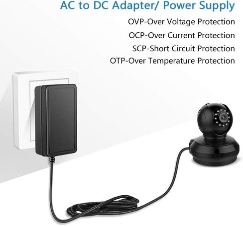 SHNITPWR 24V Power Supply 3A AC/DC Adapter 100V~240V AC to DC 24 Volt 3Amp in Saudi Arabia