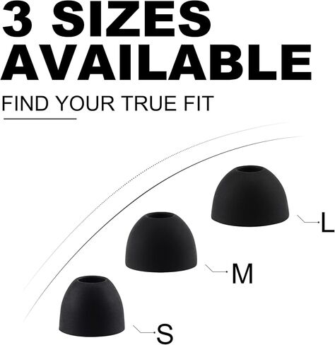 12 Pairs Replacement Ear Tips for PocBuds T60 / GOLREX T59 Earbuds in Saudi Arabia