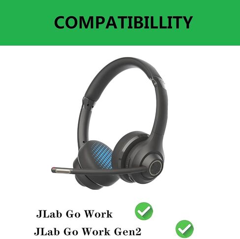 Replacement Ear Pads for JLab Go Work/Go Work Gen 2 Wireless Headsets in Saudi Arabia