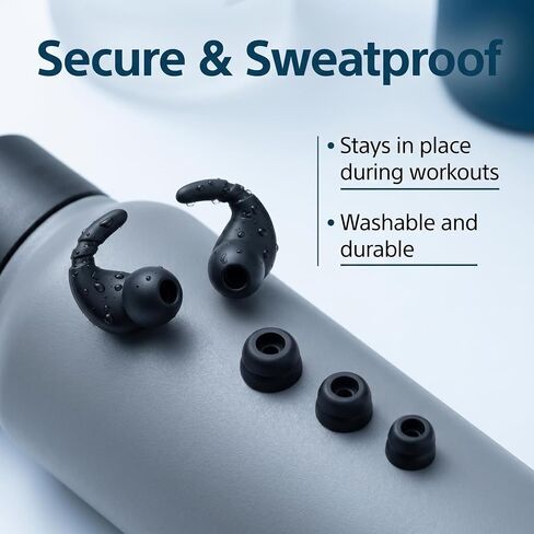Double Flange Ear Tips & Anti-Slip Ear Hooks, Universal Replacement Kit in Saudi Arabia