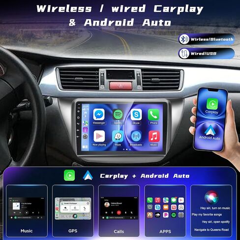 Car Radio for Mitsubishi Lancer Evolution 2002-2007 in Saudi Arabia