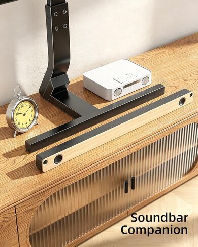 Supcline Table Top Universal TV Stand for 32-80 inch TVs up to 220 lbs in Saudi Arabia