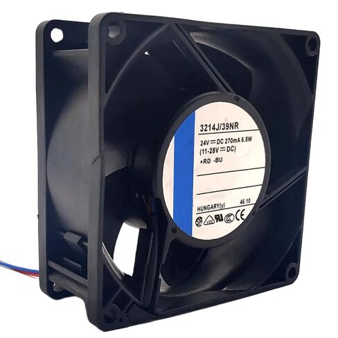 24V 3214J/39NR 270mA 6.5W 9038 Cooling Fan 2-Wire in Kuwait