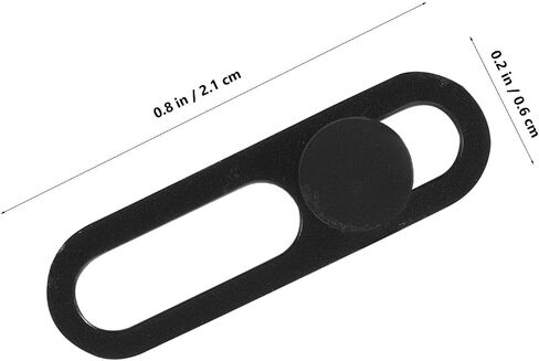 Kisangel 2pcs Plastic Front Camera Privacy Covers with Sliding Design for Phones and Laptops, Abs Material, Protect Privacy in Public or Shared Spaces and Travel Accommodations in Kuwait