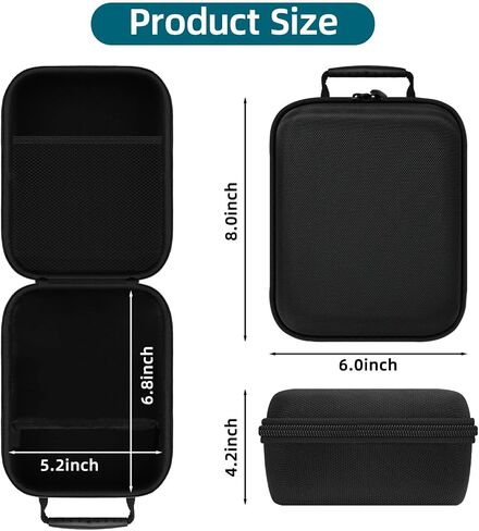 Case for Polaroid Now 3rd/ 2nd/ Originals Now+/ Now I-Type Camera, Black in Kuwait