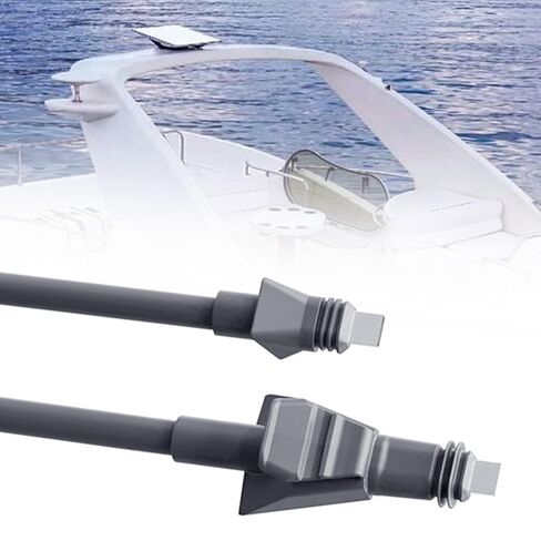 Stable 150ft Rectangular Satellite Replacement Cable, Compatible with Flat High Performance Router, POE Technology for Fast Charging, Designed to Replace, Power Supply in Saudi Arabia
