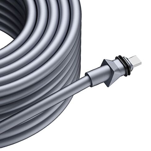 Stable 150ft Rectangular Satellite Replacement Cable, Compatible with Flat High Performance Router, POE Technology for Fast Charging, Designed to Replace, Power Supply in Saudi Arabia