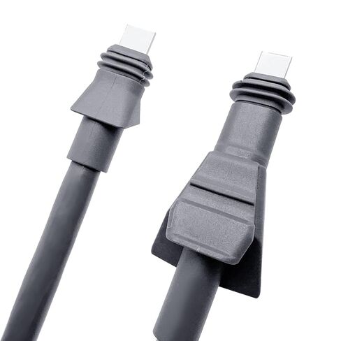 Stable 150ft Rectangular Satellite Replacement Cable, Compatible with Flat High Performance Router, POE Technology for Fast Charging, Designed to Replace, Power Supply in Saudi Arabia