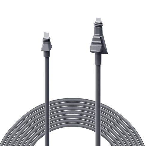 Stable 150ft Rectangular Satellite Replacement Cable, Compatible with Flat High Performance Router, POE Technology for Fast Charging, Designed to Replace, Power Supply in Saudi Arabia
