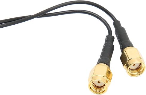 Computer Wireless Antenna, Rotatable Fold Dual Band WiFi RP SMA Inner Hole, with High Gain for Most Wireless Cards and Routers in Saudi Arabia