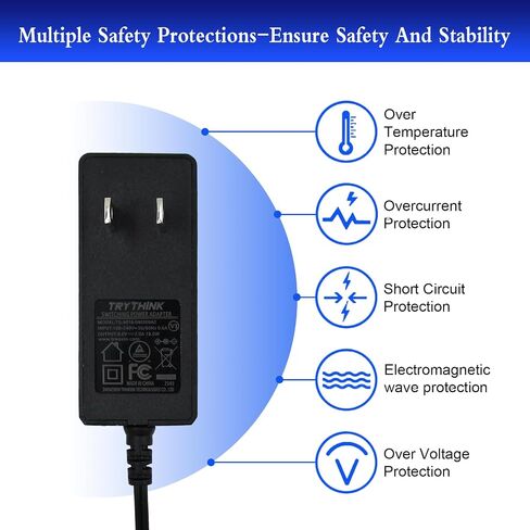 9Volt 2A Power Adapter Supply Compatible with Brother P-Touch PT-D210 PTD 210 PTD220 PT-D200VP PTH110 Label Maker Power Supply for DYMO LabelManager LM-160 500TS 100 150 220P 350 LM210D and More in Saudi Arabia