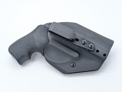 متوافق مع Ruger LCR/LCRx 1.87 بوصة و3 بوصة يمكن استخدامه بكلتا اليدين IWB Kydex Holster داخل حزام الخصر المخفي للحمل مصنوع في الولايات المتحدة الأمريكية بواسطة Fast Draw USA in Kuwait