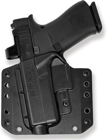 Bravo BCA Glock 43X MOS OWB Black Left Handed in Saudi Arabia