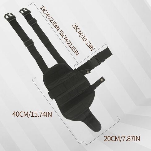 WALWAL Adjustable Tactical Leg Holster Compatible for Nerf Elite Series Gun in Saudi Arabia