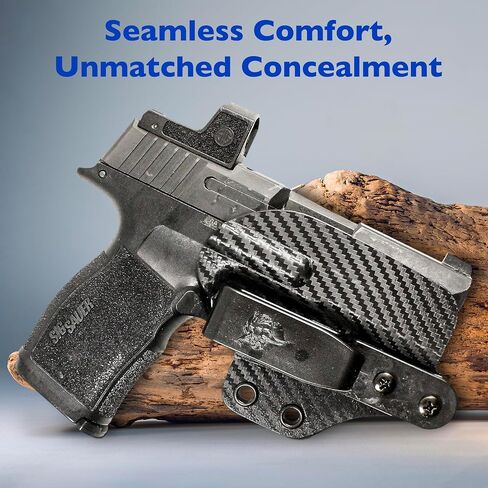 Desantis Lifeguard IWB Gun Holster - Ambidextrous, Black in Saudi Arabia