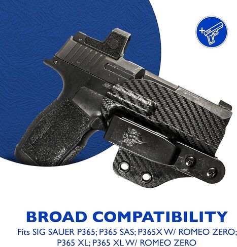 Desantis Lifeguard IWB Gun Holster - Ambidextrous, Black in Saudi Arabia