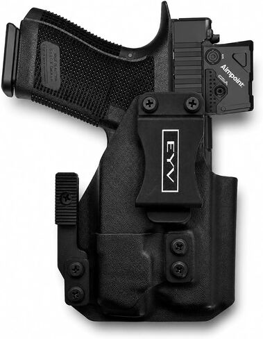 IWB Gun Holster - Fits the Glock 19/45 - O Light PLX Light | Handmade Kydex Holster | EYV Holsters | PhantomX Collection in Saudi Arabia