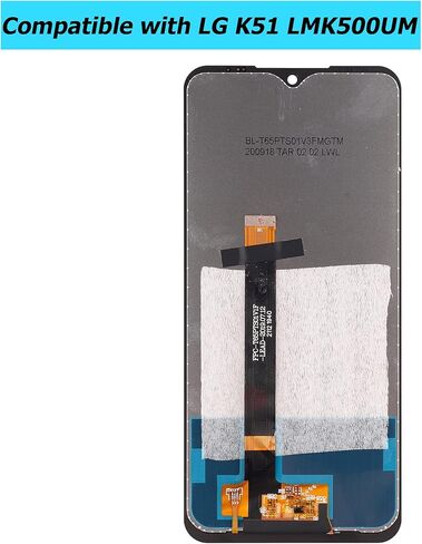 New LCD Display Compatible with LG K51 LMK500UM LMK500UMT3 LMK500QM K500QMT 6.5 inch Touch Screen Digitizer Assembly Replacement Parts with Toolkit in Saudi Arabia