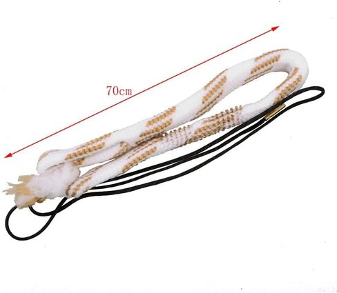 New Bore Cleaner 16 GA Gauge Gun Barrel Cleaning Rope Rifle/Pistol/Shotgun Brass Brush Cleaning Cord in Saudi Arabia
