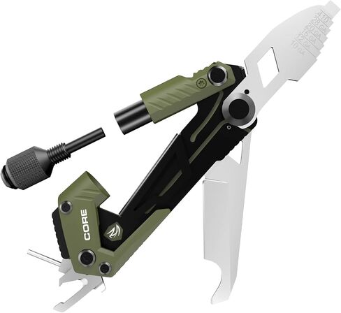 Real Avid CORE Shotgun Multi Tool – Compact Shotgun Tool Kit with Choke Tube Wrench, Scope Adjuster, Pin Punches, Hull Extractor & EDC Utility Tools for Hunting, Trap & Skeet Shooting in Saudi Arabia