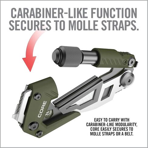 Real Avid CORE Shotgun Multi Tool – Compact Shotgun Tool Kit with Choke Tube Wrench, Scope Adjuster, Pin Punches, Hull Extractor & EDC Utility Tools for Hunting, Trap & Skeet Shooting in Saudi Arabia