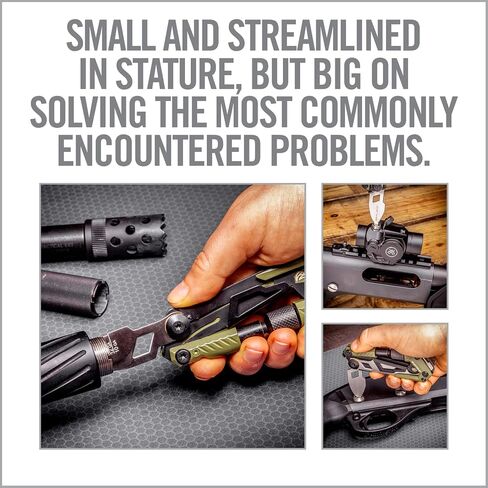 Real Avid CORE Shotgun Multi Tool – Compact Shotgun Tool Kit with Choke Tube Wrench, Scope Adjuster, Pin Punches, Hull Extractor & EDC Utility Tools for Hunting, Trap & Skeet Shooting in Saudi Arabia
