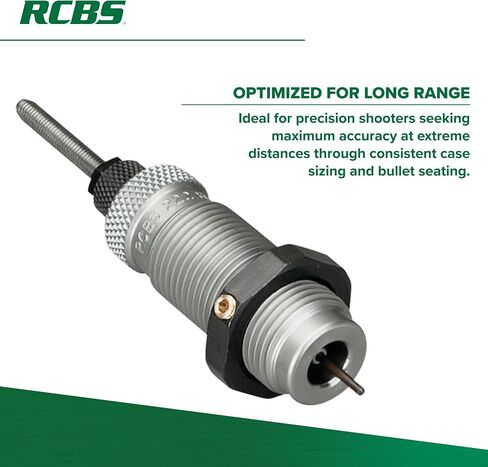 RCBS Full-Length Die Set .338 Lapua, Precision Reloading Die Set for Long-Range Shooting in Saudi Arabia