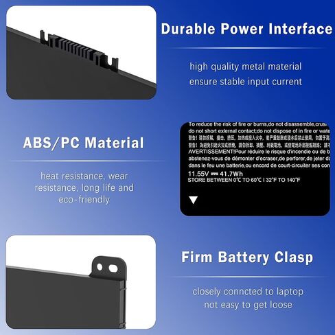 BK03XL Battery for HP Pavilion X360 14 14M Series 14M-BA011DX 14M-BA013DX 14M-BA114DX 14-BA1XX 14-BA2XX 14M-BA0XX 14M-BA1XX 14-BA253CL 14-BA153CL 14-BA125CL 14-BA175NR 916366-421 916811-855 41.7Wh in Kuwait