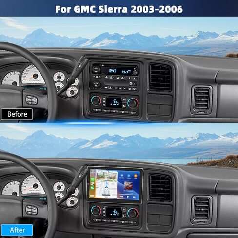 Car Stereo Radio for GMC Sierra 2003 2004 2005 2006 in Saudi Arabia