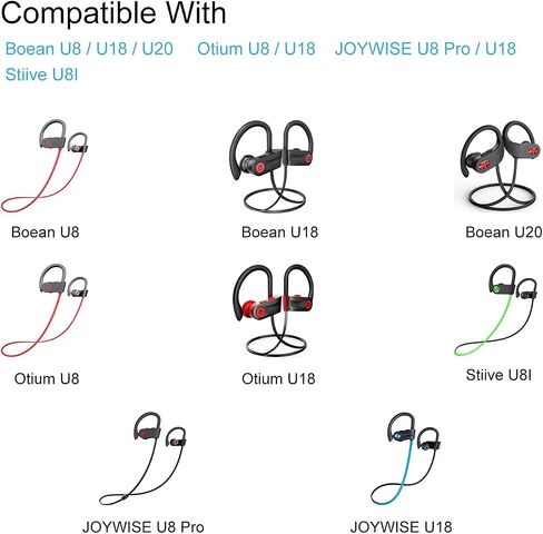 Klowcok Silicone Eartips Replacement for Boean U8 U18 U20 / Otium U8 U18 in Saudi Arabia