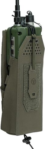 Tactical Universal Radio Holster Military Heavy Duty Holder Case For Two Way Walkie Talkie For MPU5 PRC148/152 (Coyote Brown) in Kuwait