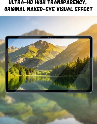 [2 Pack] Compatible with EDUAITABLET TAB K10PK Tablet Screen Protector 10 Inch, Anti-Glare Tempered Glass, Shockproof Scratch-Resistant. in Kuwait